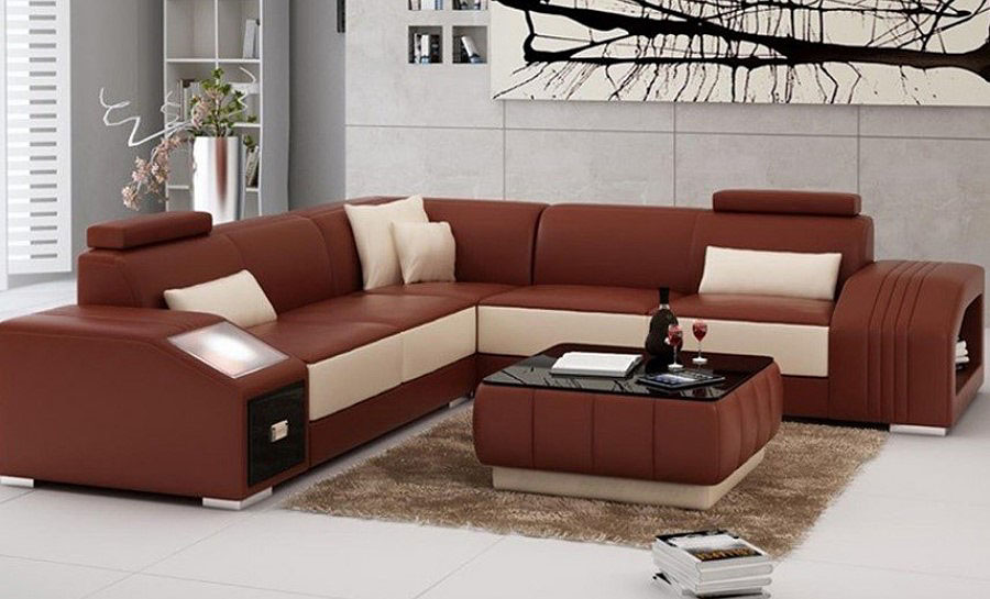 Envie Leather Sofa Lounge Set